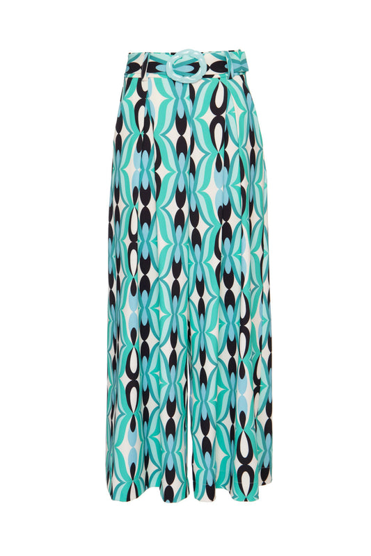 CALÇA PANTALONA TWIST AZUL