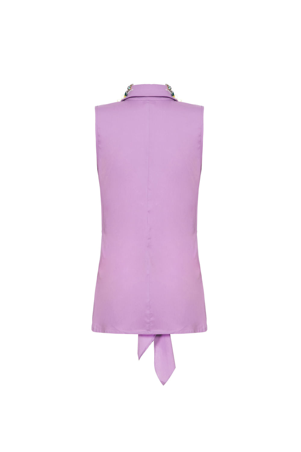 CAMISA AMARRAÇÃO TRICOLINE JANE LILAS