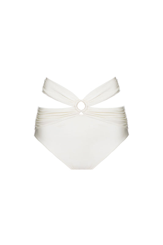 HOT PANTS FAIXAS LYCRA JACKIE OFF WHITE
