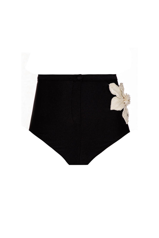 HOT PANTS FLOR LYCRA JACKIE PRETO