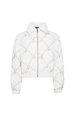 JAQUETA PATBO V23 OFF WHITE