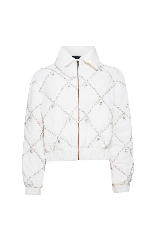 JAQUETA PATBO V23 OFF WHITE