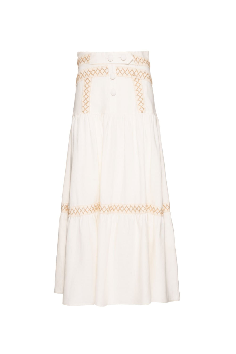 SAIA MÍDI ENTREMEIO LINHO FRENCH OFF WHITE