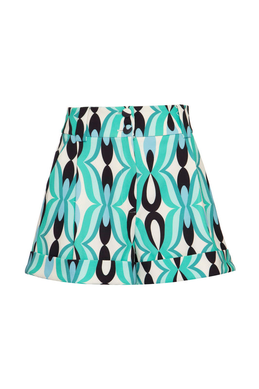 SHORT TWIST AZUL