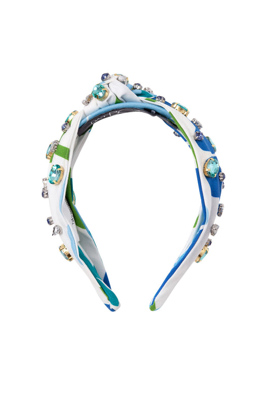 TIARA BORDADA RETRÔ FLOWER OFF WHITE