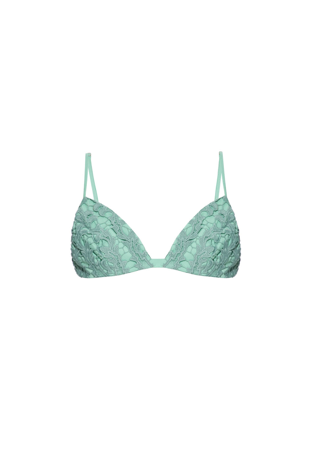 TOP CROPPED GUIPIR BIRKIN VERDE