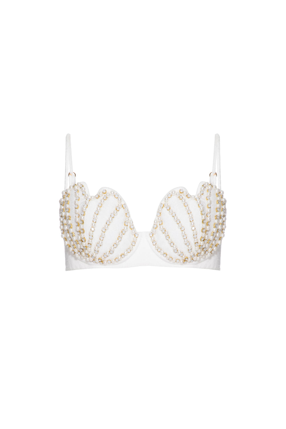 TOP CROPPED TELA FARROW OFF WHITE