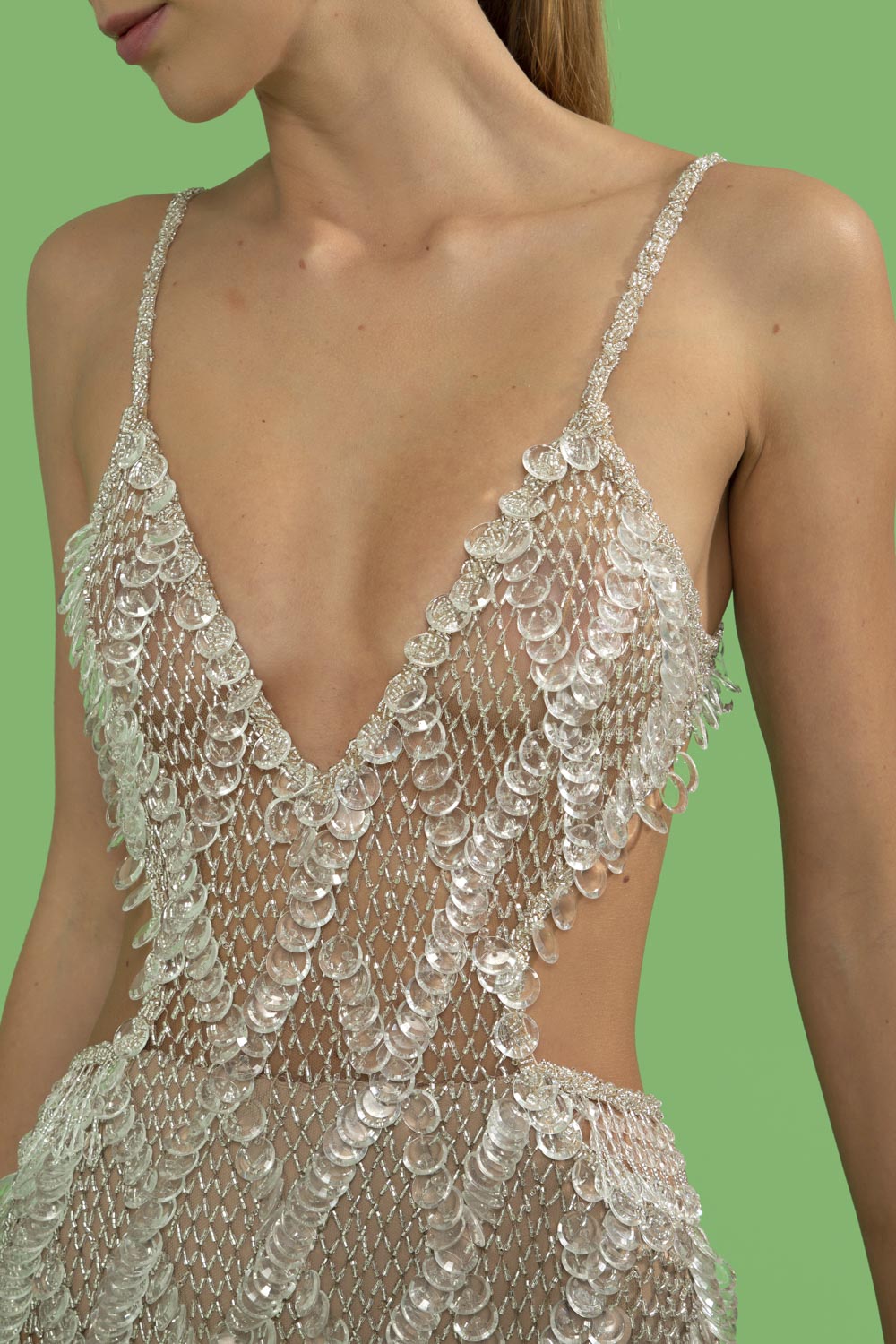 VESTIDO PATBO V23 PRATA