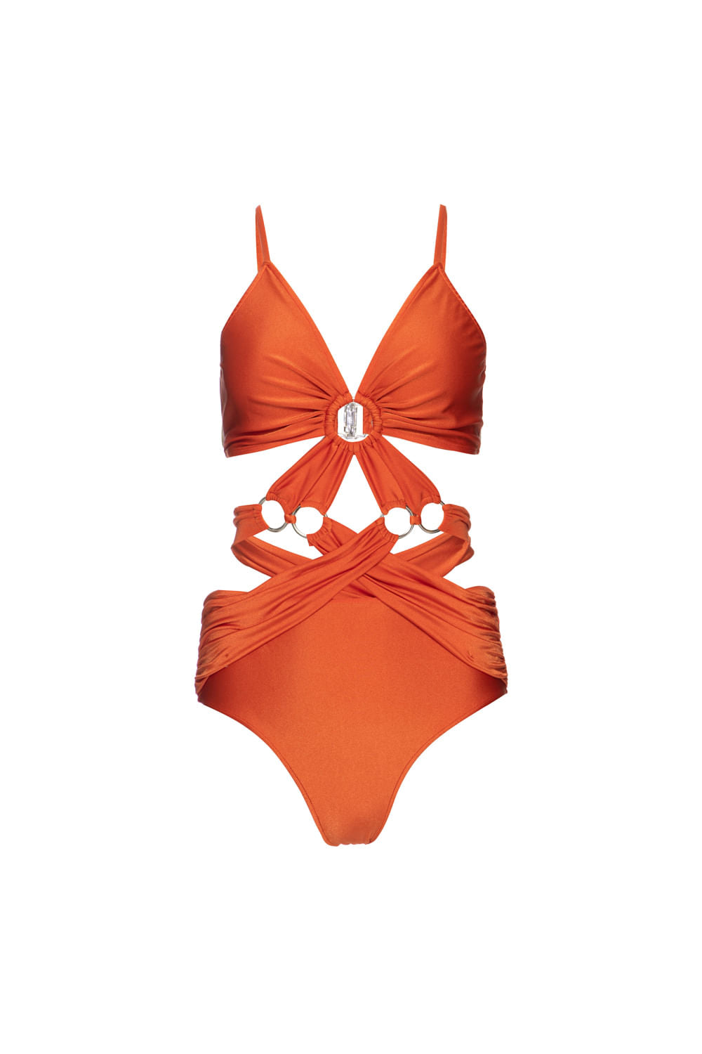 BODY ARGOLAS LYCRA APRICOT LARANJA