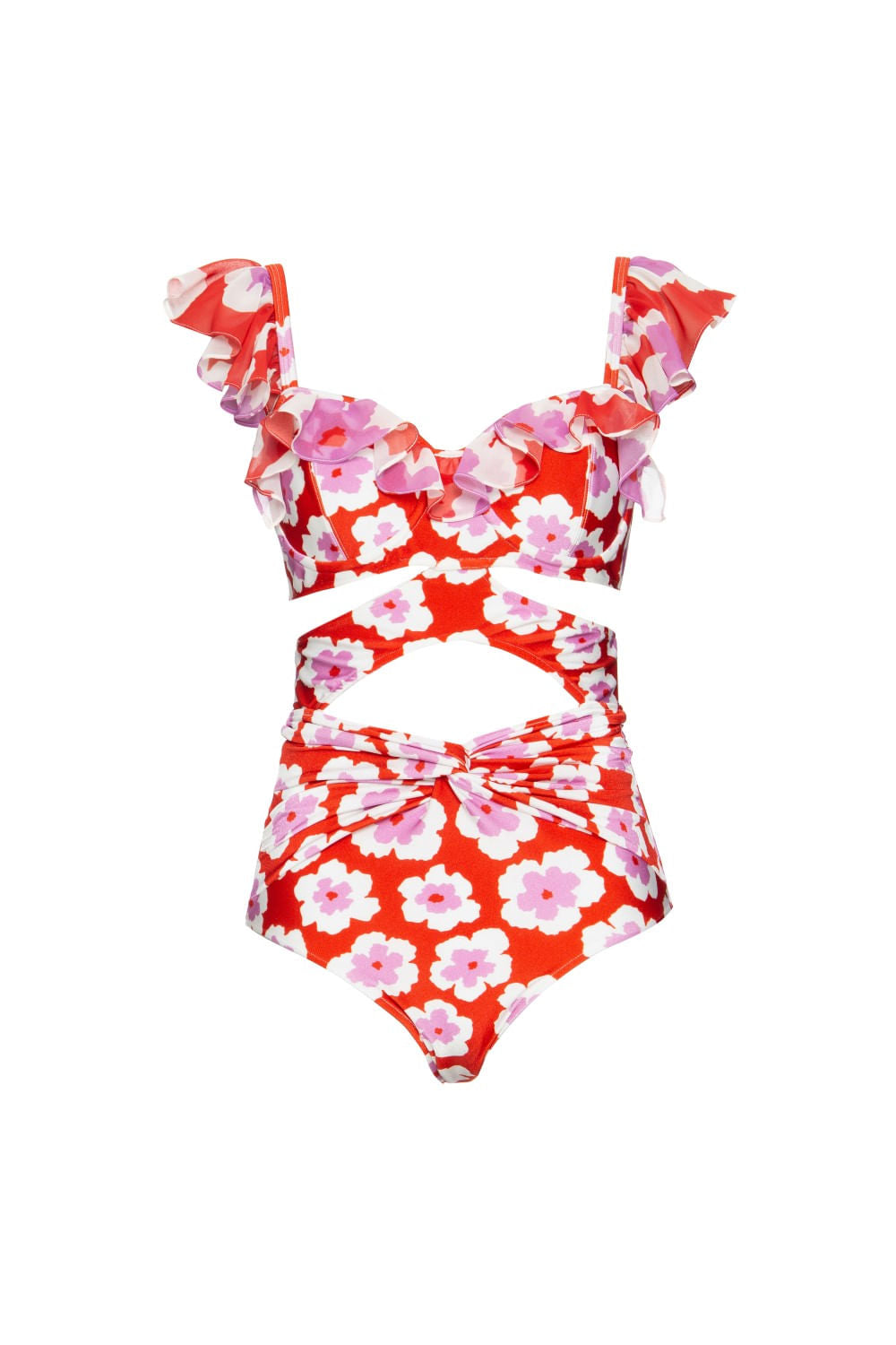BODY BABADOS WIND FLOWER VERMELHO