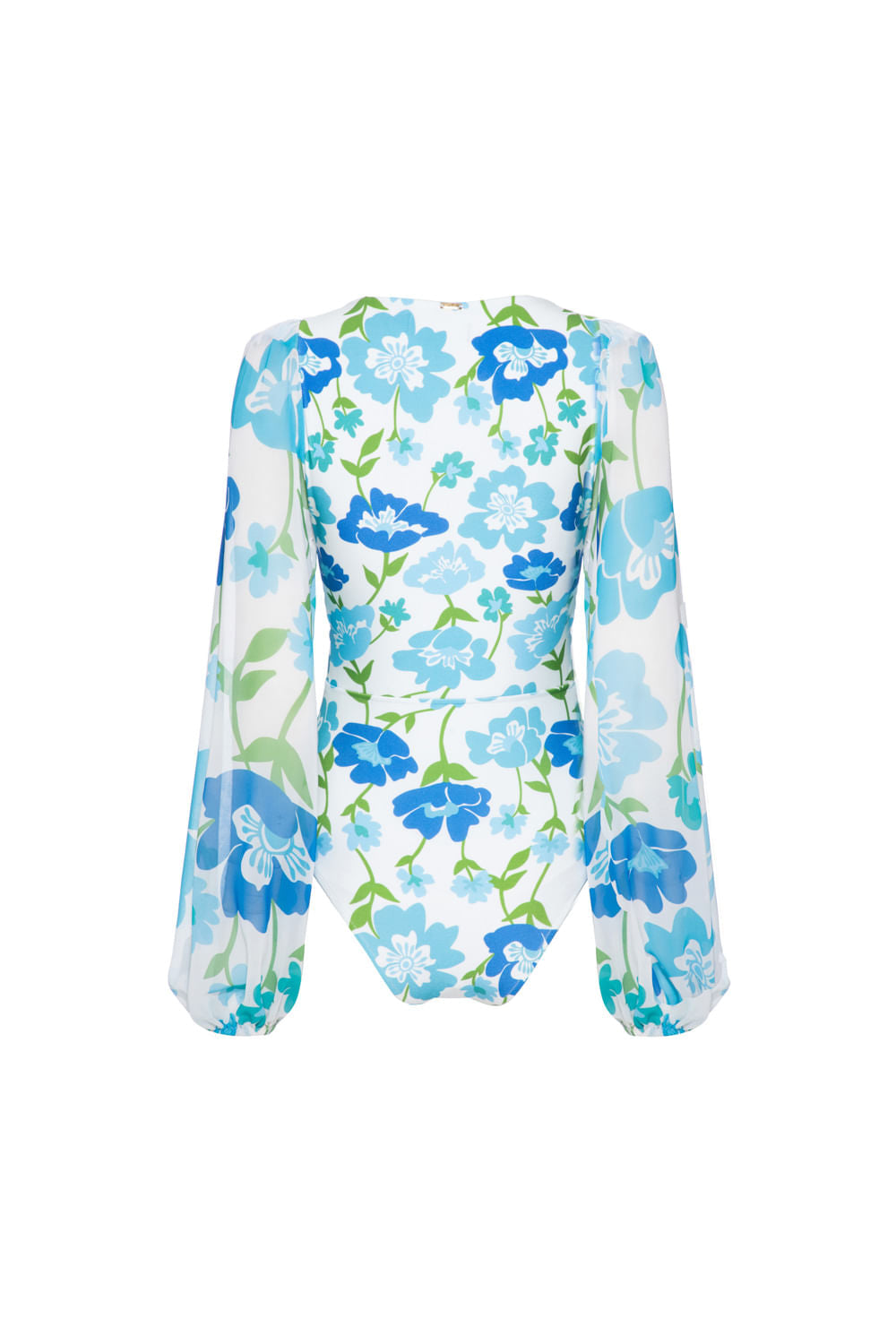 BODY FRANZIDO RETRÔ FLOWER OFF WHITE