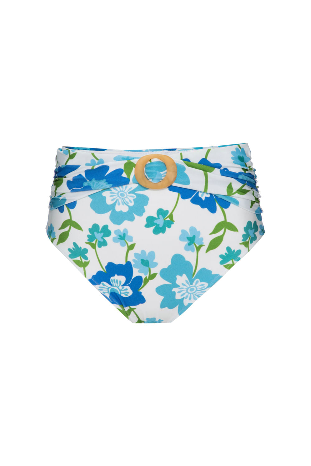 HOT PANTS FIVELA RETRÔ FLOWER OFF WHITE
