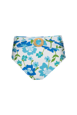 HOT PANTS FIVELA RETRÔ FLOWER OFF WHITE