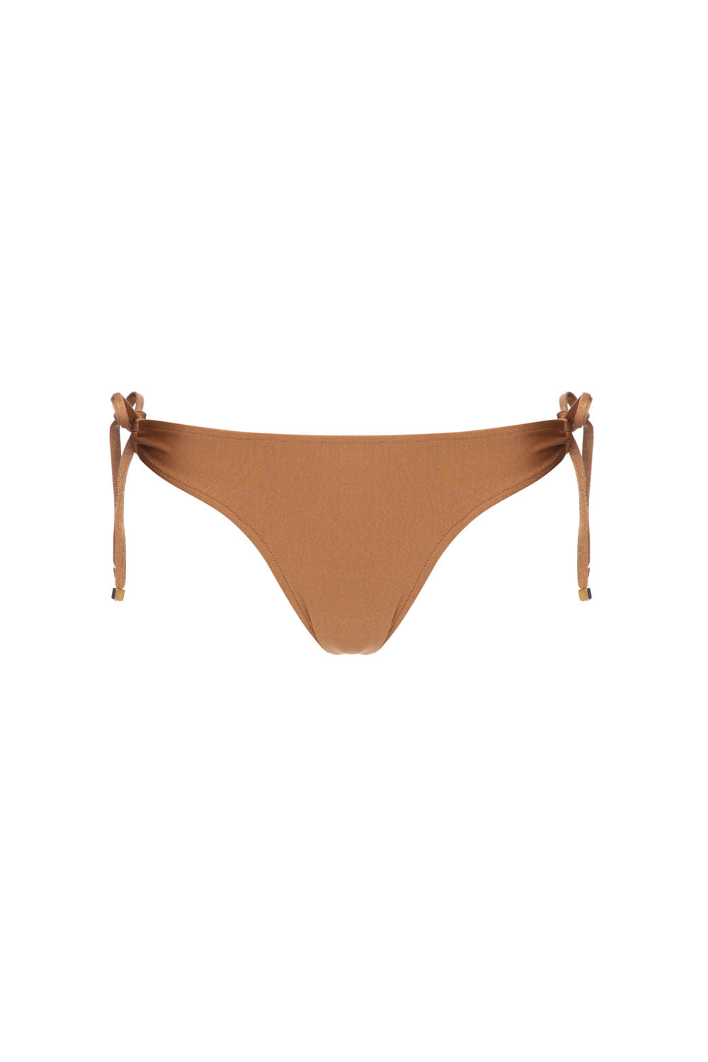 CALCINHA BIQUÍNI AMARRAÇÃO LYCRA HAZEL BEGE