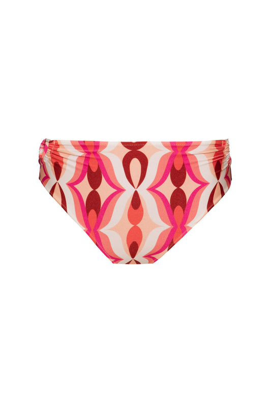 HOT PANTS ABERTURA LATERAL TWIST ROSA
