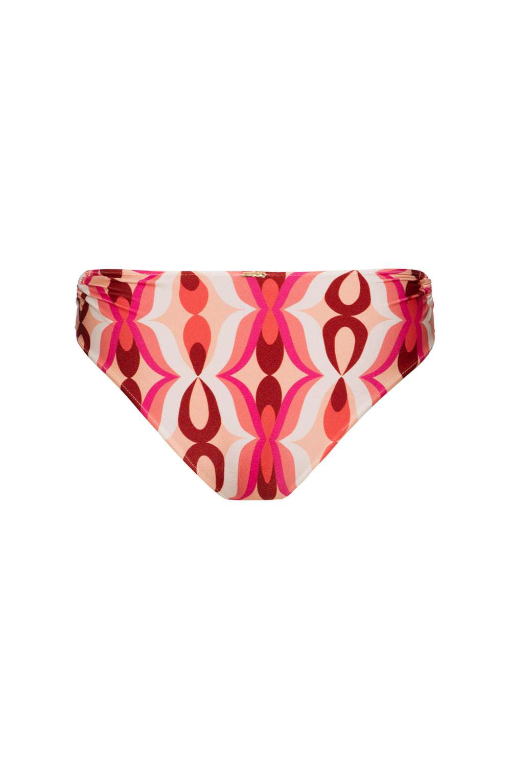 HOT PANTS ABERTURA LATERAL TWIST ROSA