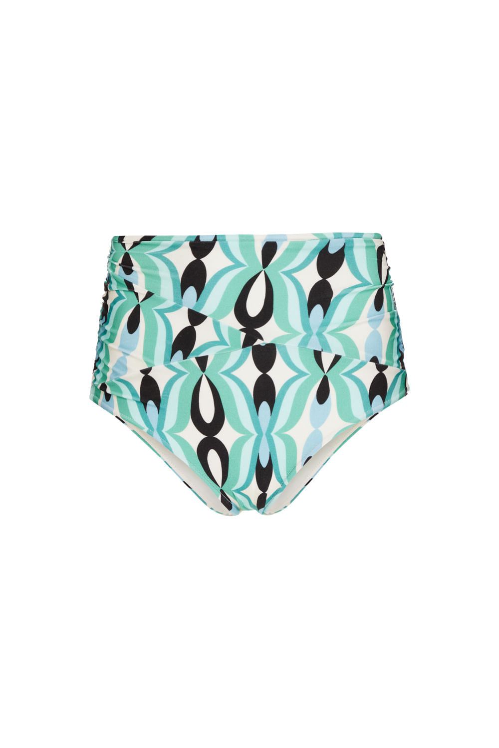HOT PANTS FRANZIDO TWIST AZUL