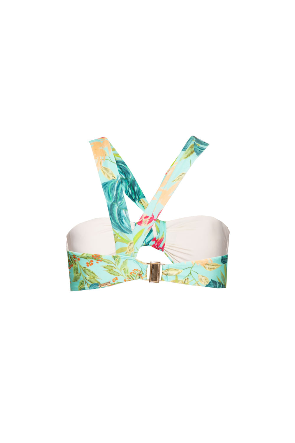 TOP BIQUÍNI ALÇA TROPICÁLIA VERDE