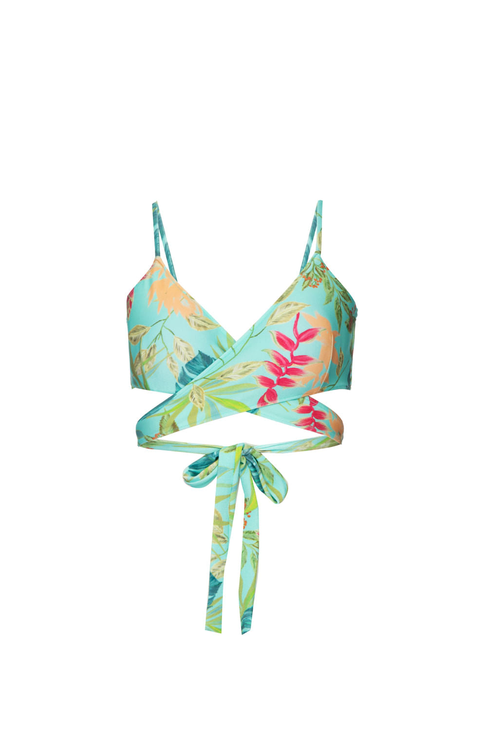 TOP BIQUÍNI CRUZADO TROPICÁLIA VERDE