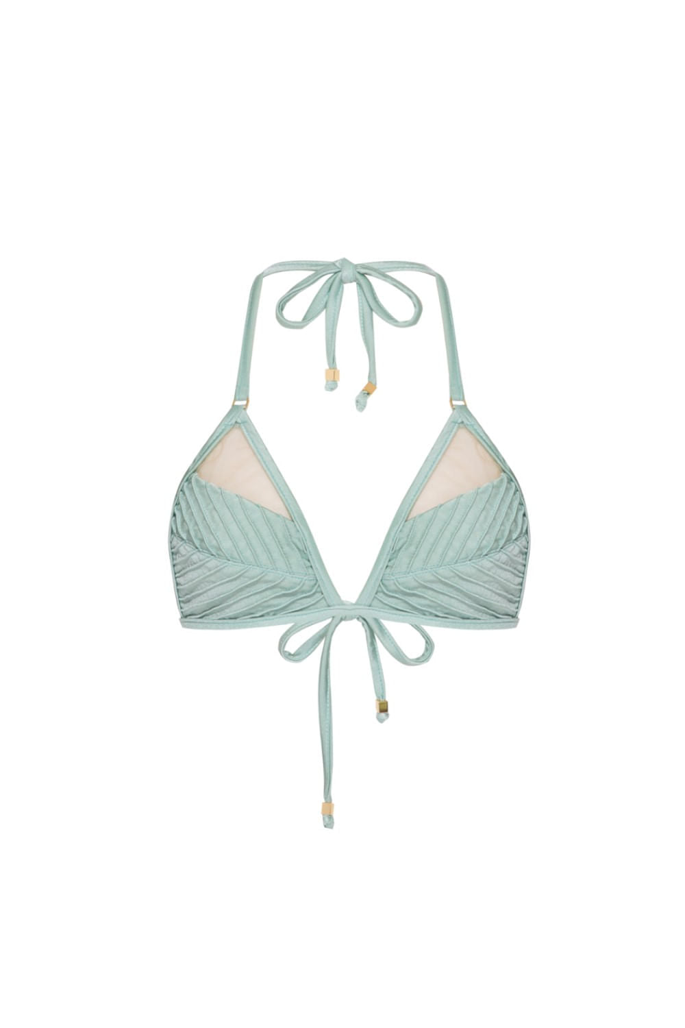 TOP BIQUÍNI TELA LYCRA FEMME VERDE