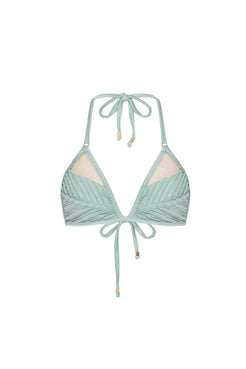 TOP BIQUÍNI TELA LYCRA FEMME VERDE