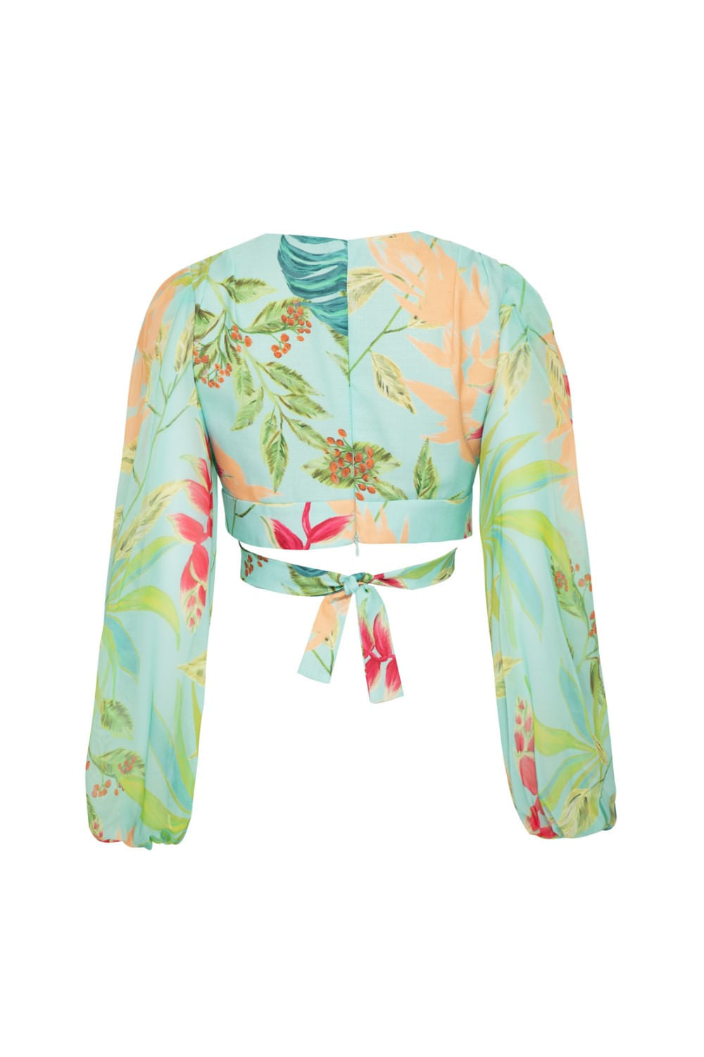 TOP CROPPED TROPICÁLIA VERDE