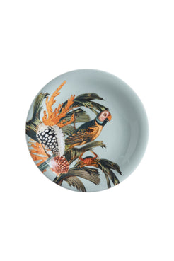 PRATO SOBREMESA PÁSSARO MAR TROPICAL UNICA