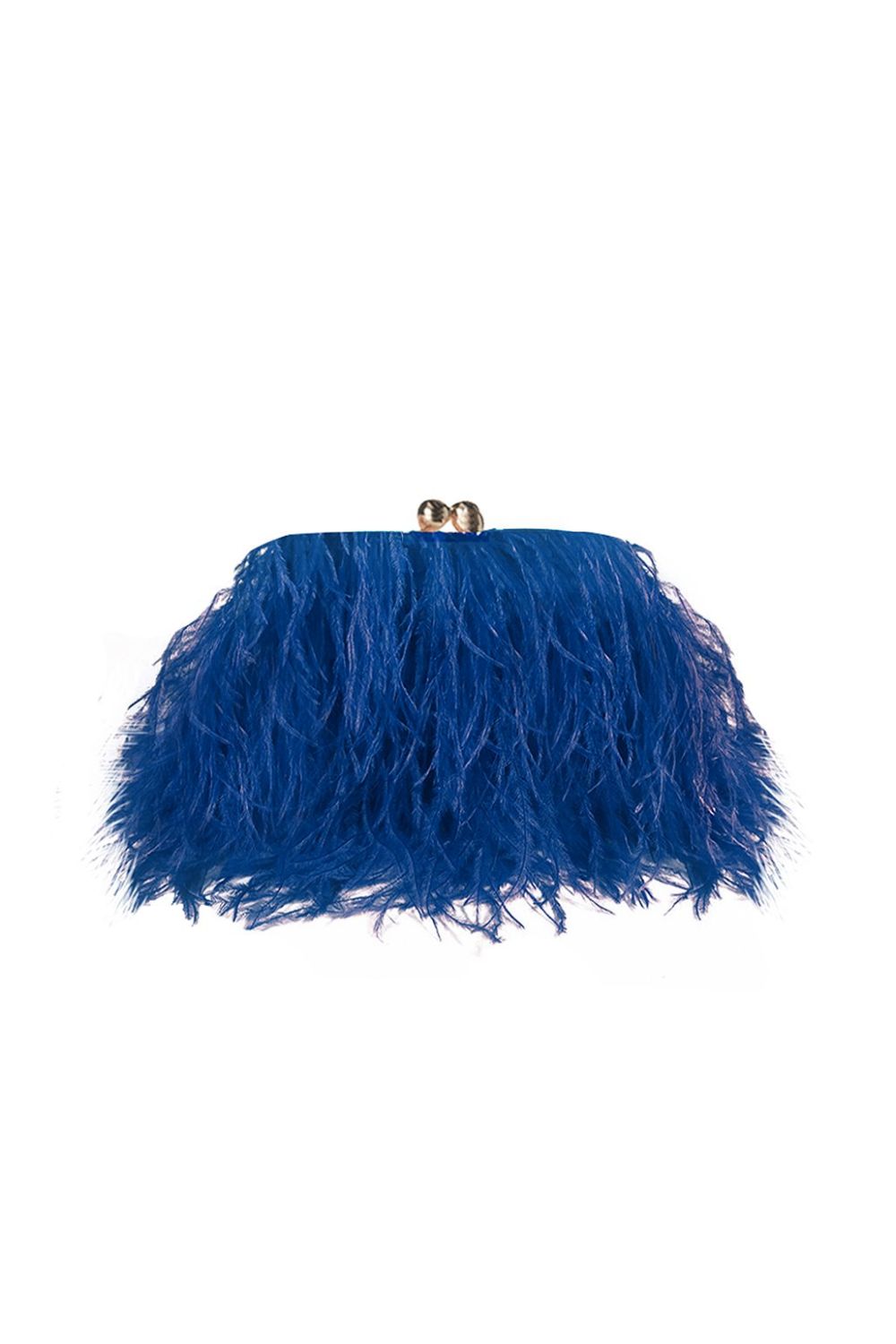 BOLSA CHARLOTTE FEATHER AZUL