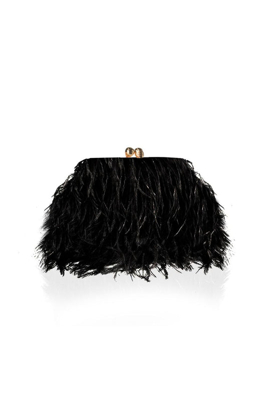 BOLSA 115755 - CHARLOTTE FEATHER PRETO
