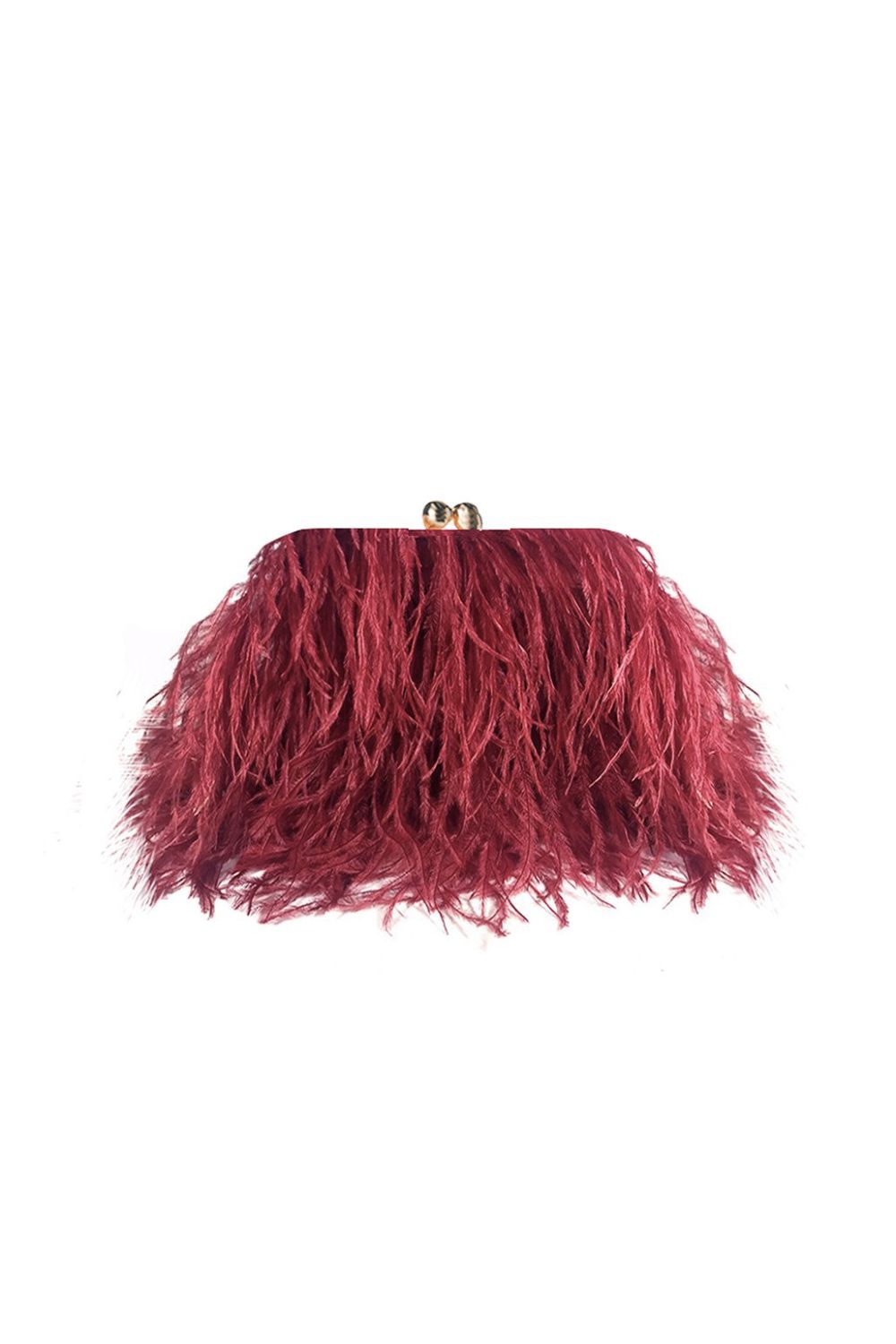 BOLSA CHARLOTTE FEATHER VERMELHO