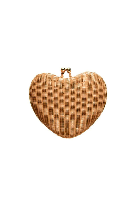 BOLSA 11562 PRECIOUS HEART WK NATURAL