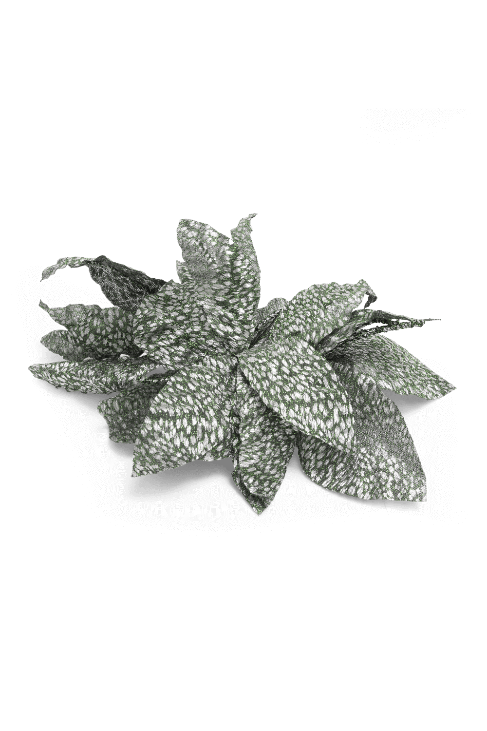 BROCHE FLOR TULE ORIGAMI TULE MARANT VERDE