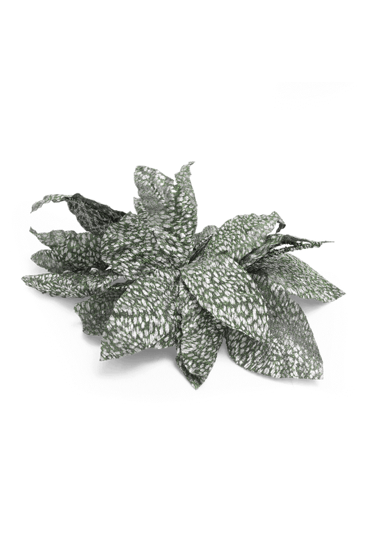 BROCHE FLOR TULE ORIGAMI TULE MARANT VERDE