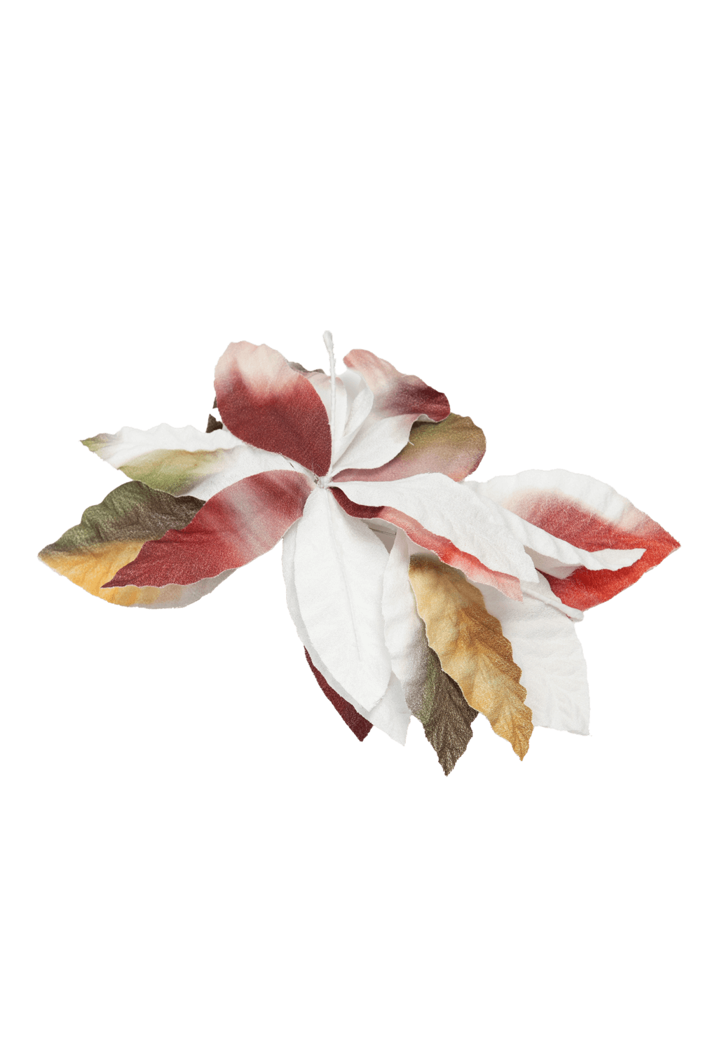 BROCHE FLOR ORIGAMI SILVA OFF WHITE
