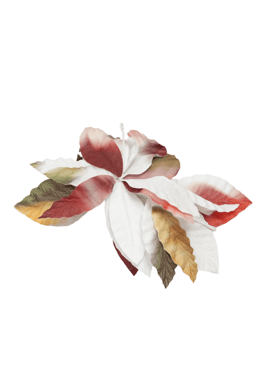 BROCHE FLOR ORIGAMI SILVA OFF WHITE