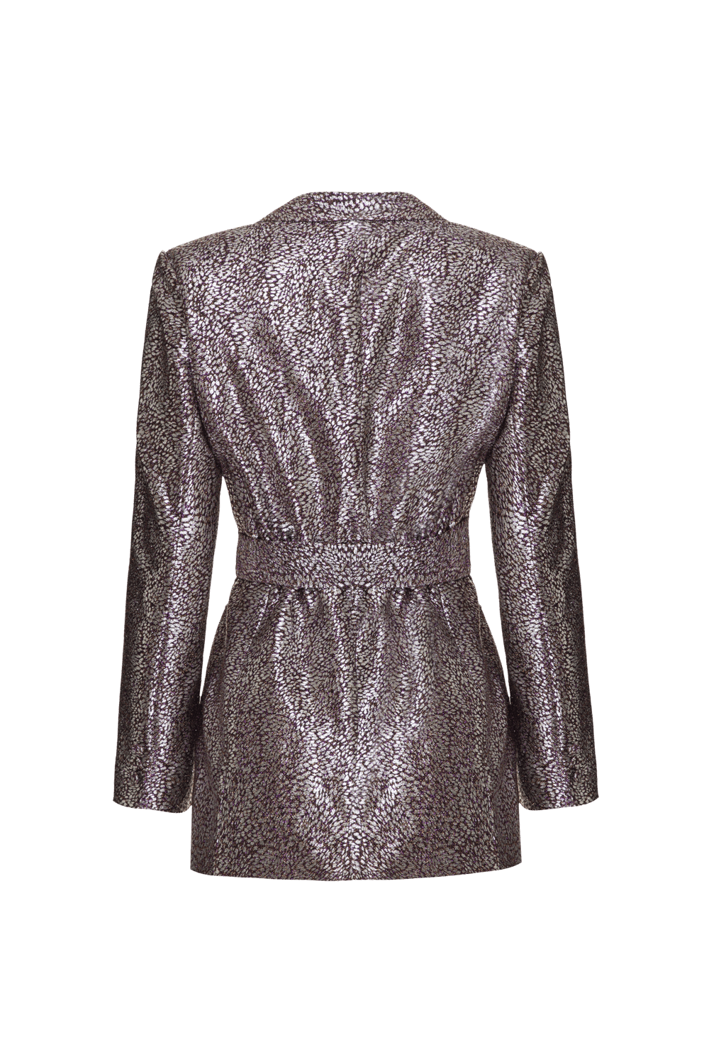 Blazer faixa tule zoe uva