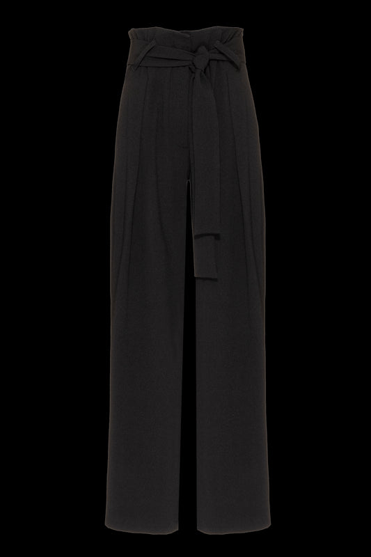 CALÇA FAIXA LOYAL CREPE PRETO