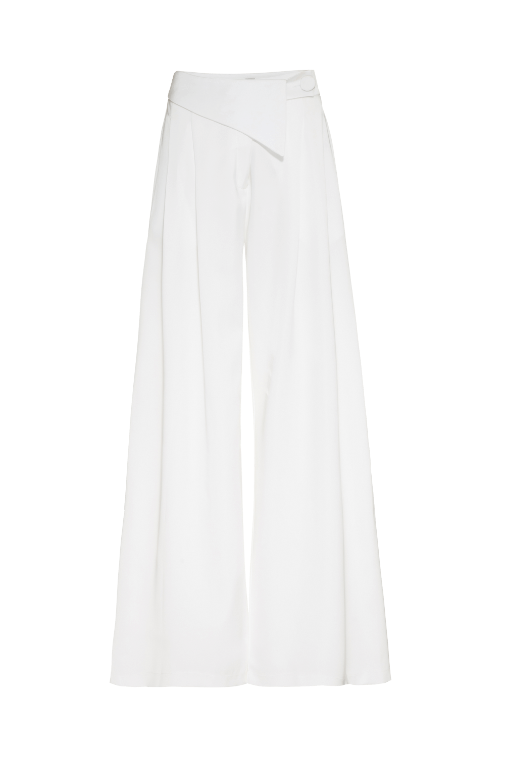 CALÇA AMPLA CETIM MONALISA OFF WHITE
