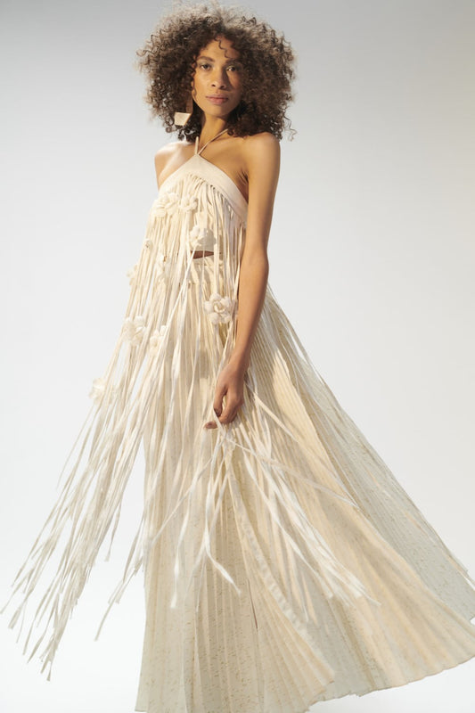 TOP FRENTE ÚNICA NATURE PARMA OFF WHITE