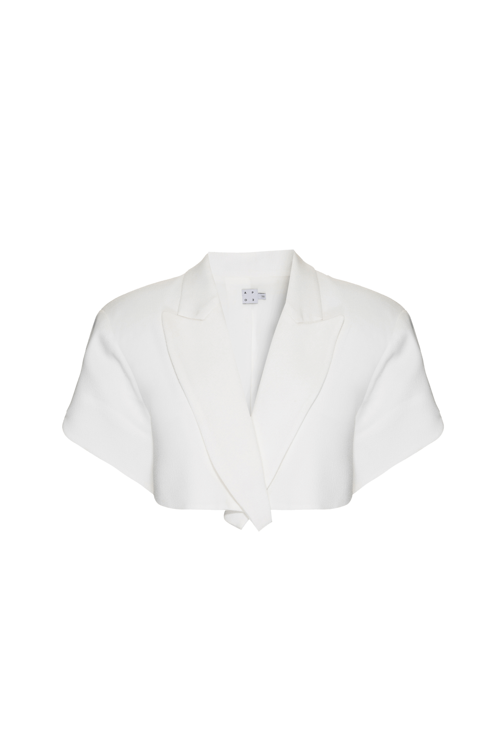 TOP BLAZER TRANSPASSADO LOYAL CREPE OFF WHITE