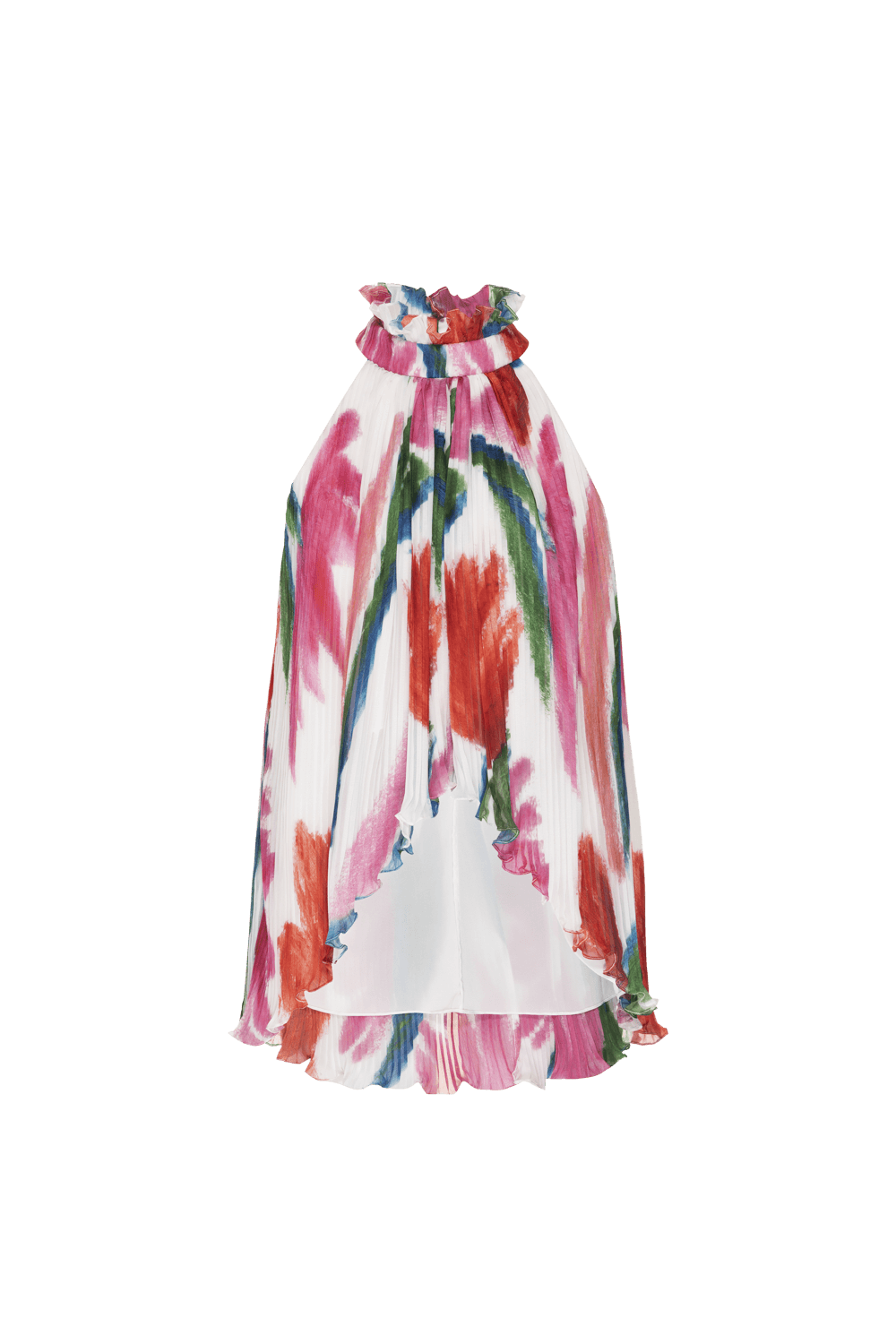 BLUSA BABADOS CHIFFON ALEGRETTO OFF WHITE