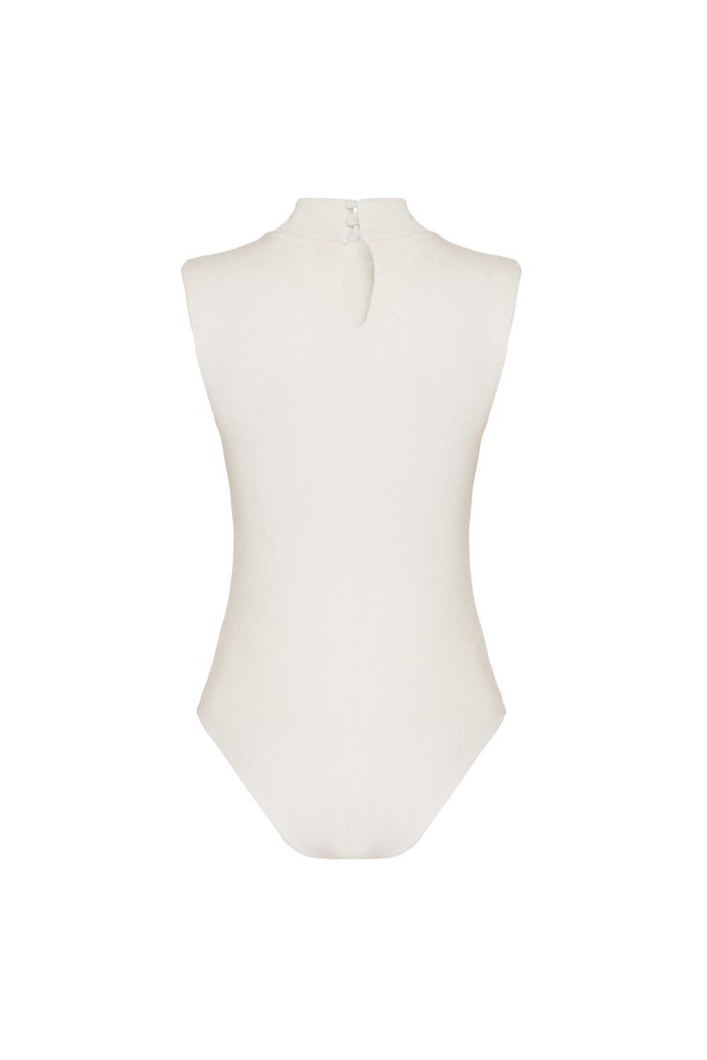 BODY GOLA ALTA MALHA STARRY OFF WHITE