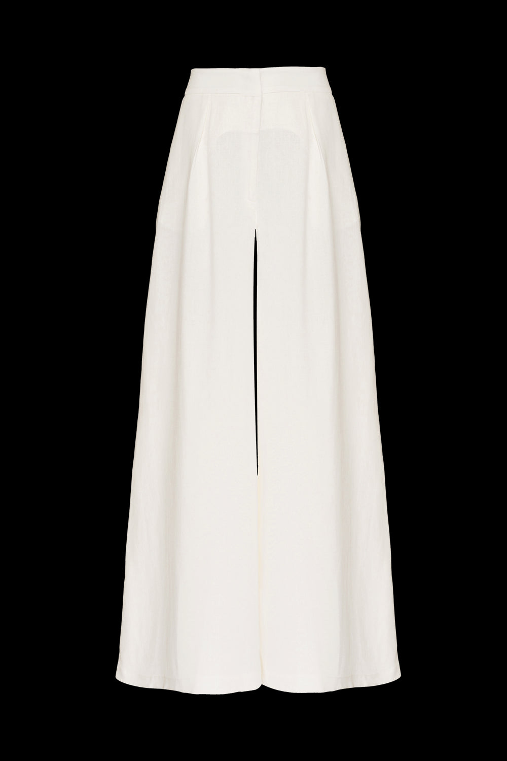 CALÇA AMPLA LINHO JOY OFF WHITE