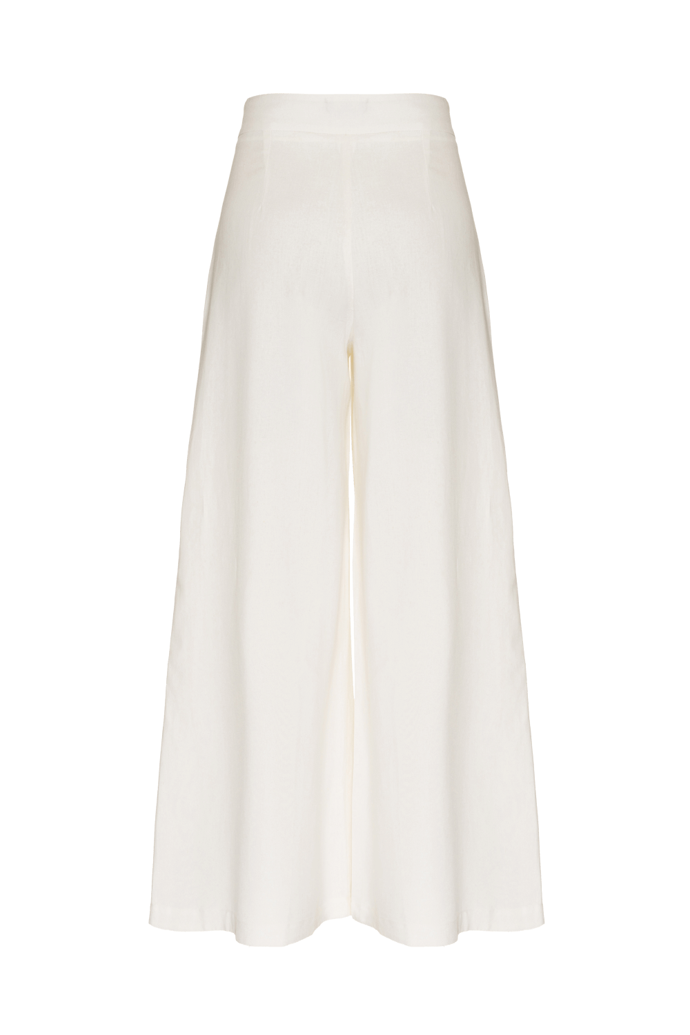 CALÇA AMPLA LINHO JOY OFF WHITE