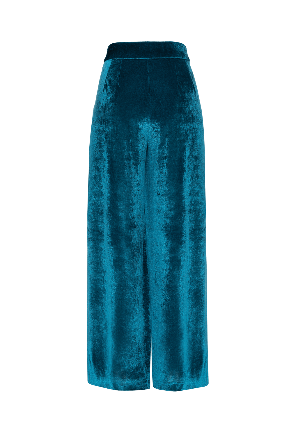 CALÇA BORDADO NEW RADIANT VELVET AZUL PETRÓLEO