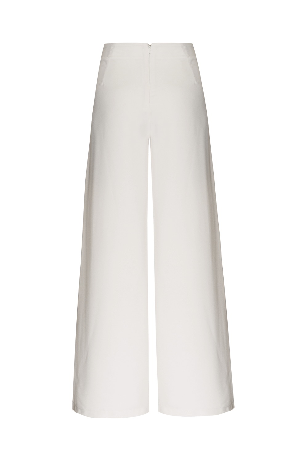 CALÇA AMPLA CREPE DESIRE OFF WHITE