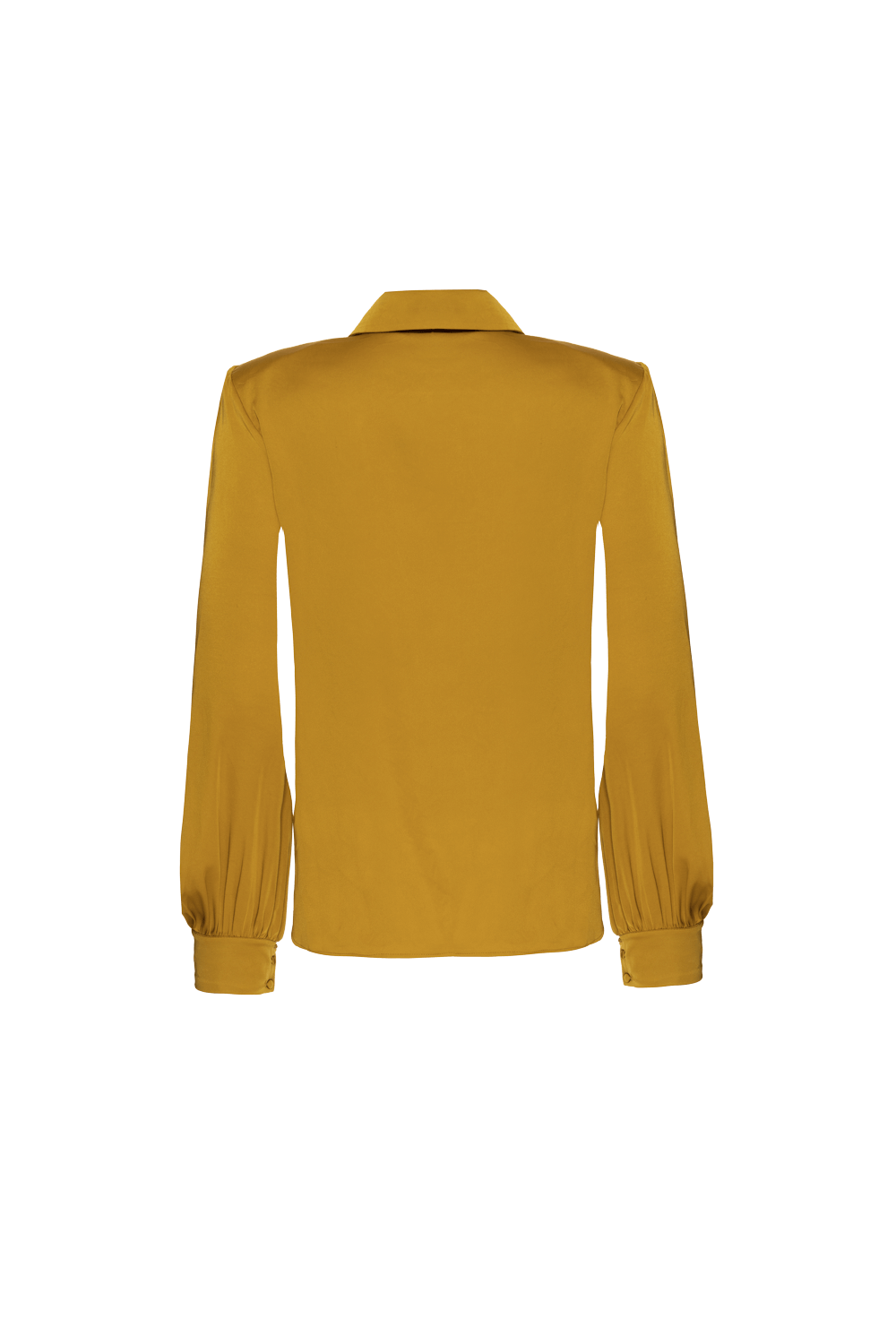CAMISA RECORTE CETIM MIRACLE MOOD AMARELO