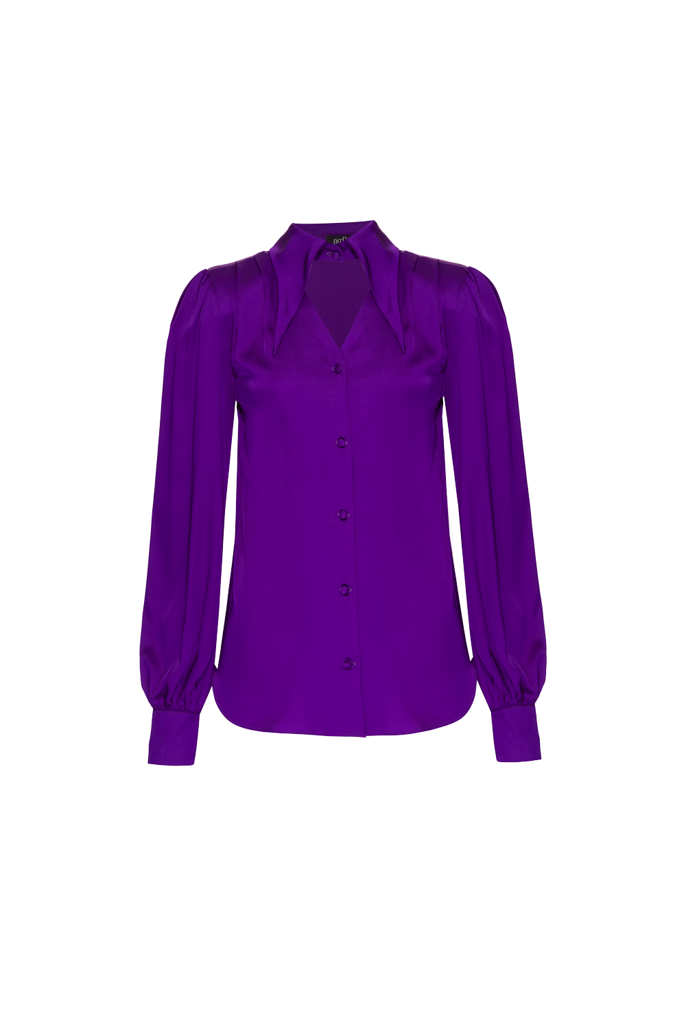 CAMISA RECORTE CETIM MIRACLE MOOD ROXO