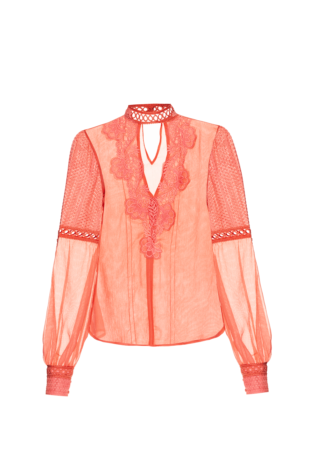 CAMISA ENTREMEIOS SILKY RESORT PESSEGO