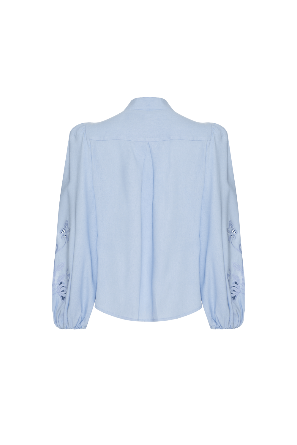 CAMISA RECORTES LINHO RICHELIEU URBAN AZUL